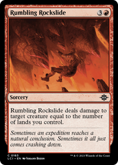 Rumbling Rockslide [The Lost Caverns of Ixalan] | Gamer Loot