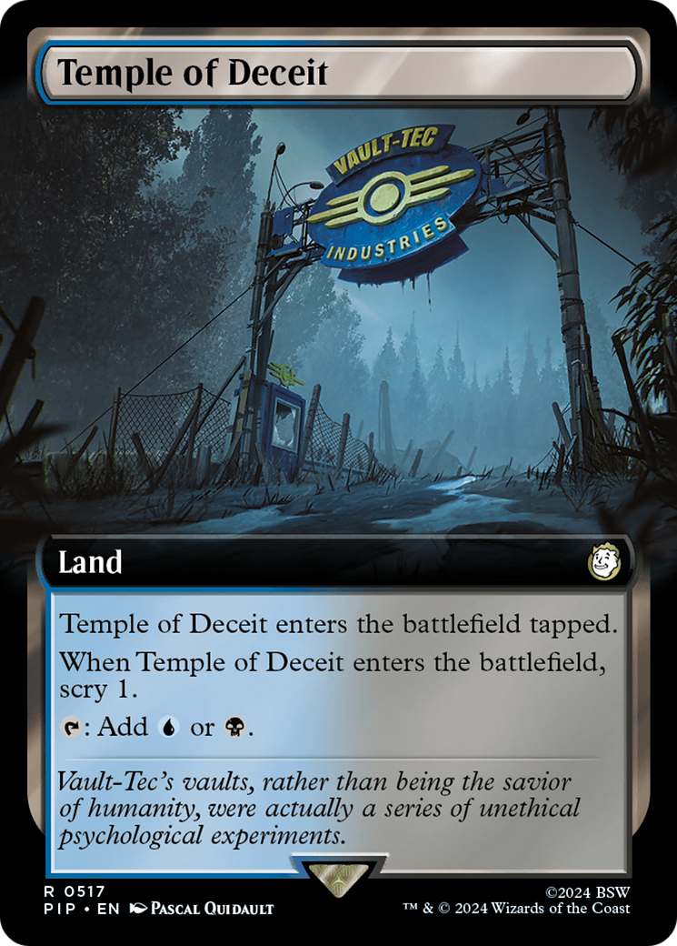 Temple of Deceit (Extended Art) [Fallout] | Gamer Loot