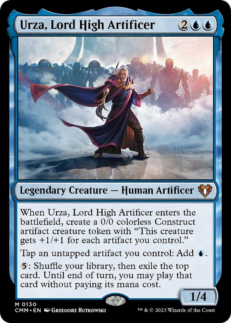 Urza, Lord High Artificer [Commander Masters] | Gamer Loot