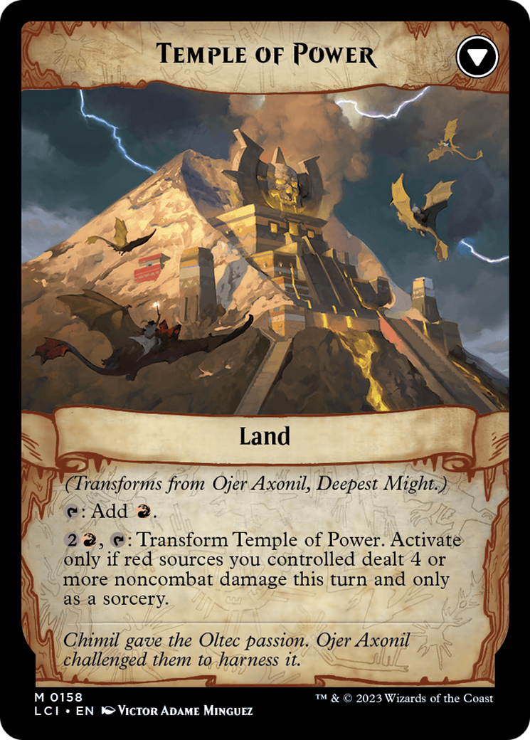 Ojer Axonil, Deepest Might // Temple of Power [The Lost Caverns of Ixalan] | Gamer Loot