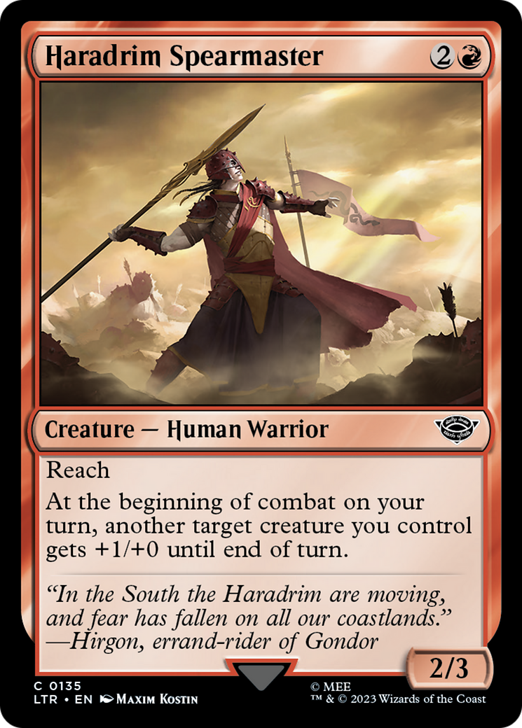 Haradrim Spearmaster [The Lord of the Rings: Tales of Middle-Earth] | Gamer Loot