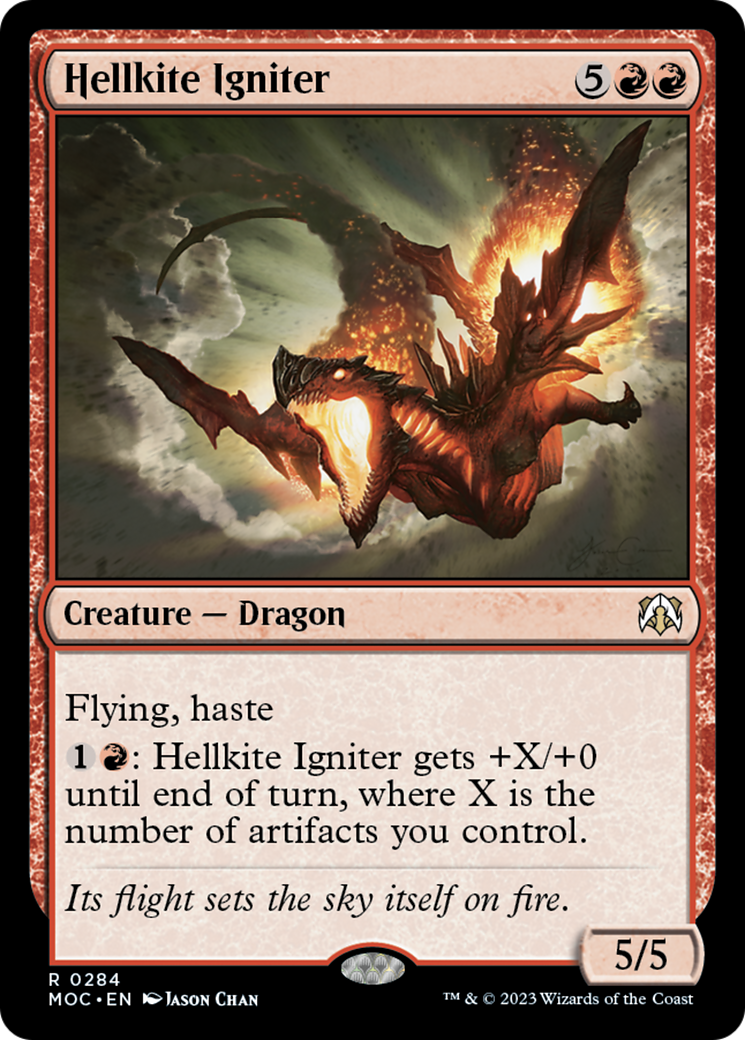 Hellkite Igniter [March of the Machine Commander] | Gamer Loot