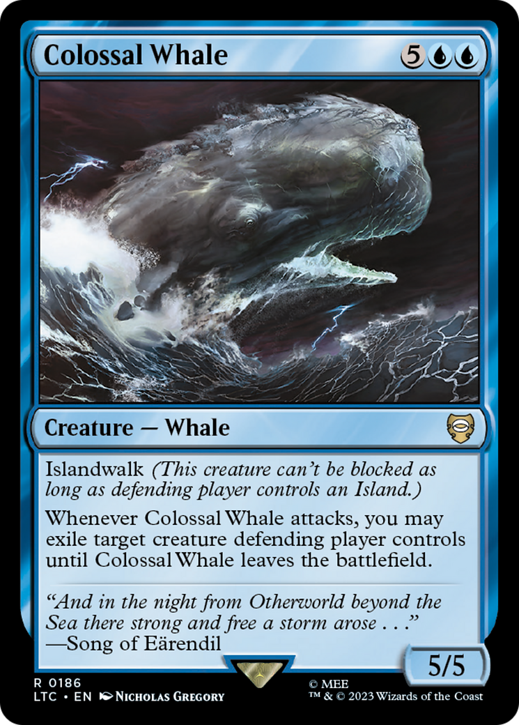 Colossal Whale [The Lord of the Rings: Tales of Middle-Earth Commander] | Gamer Loot