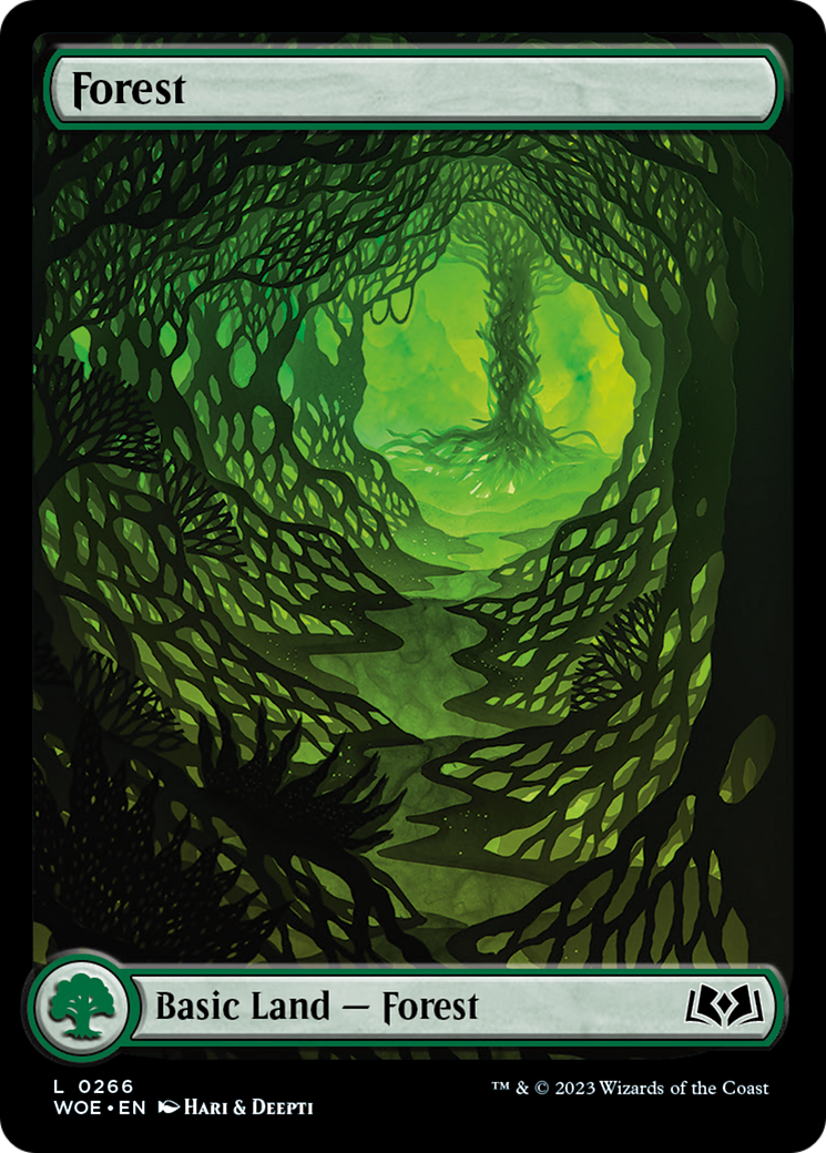 Forest (266) (Full-Art) [Wilds of Eldraine] | Gamer Loot