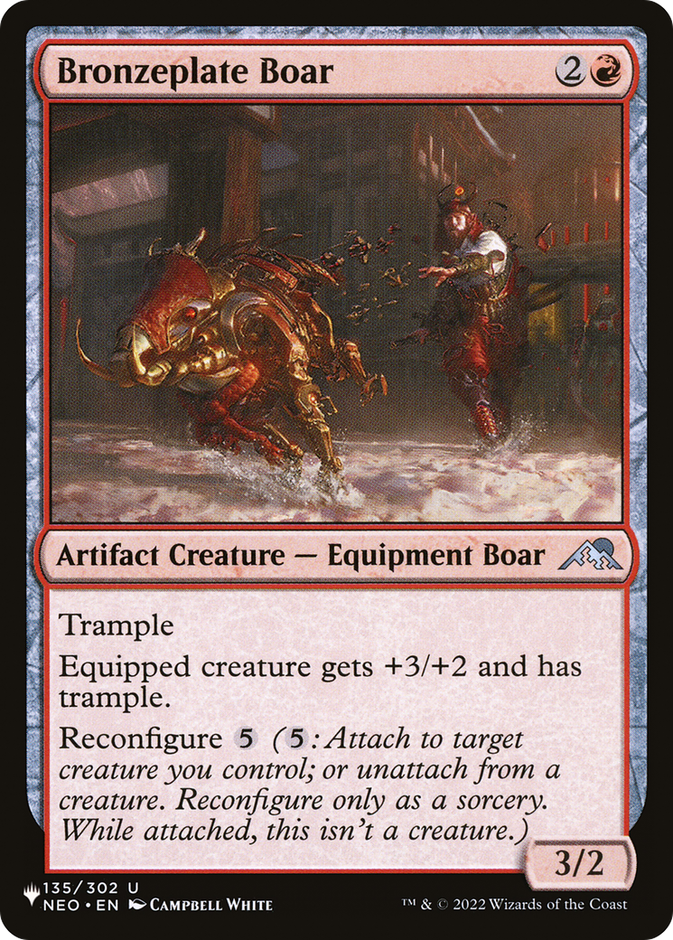 Bronzeplate Boar [The List Reprints] | Gamer Loot