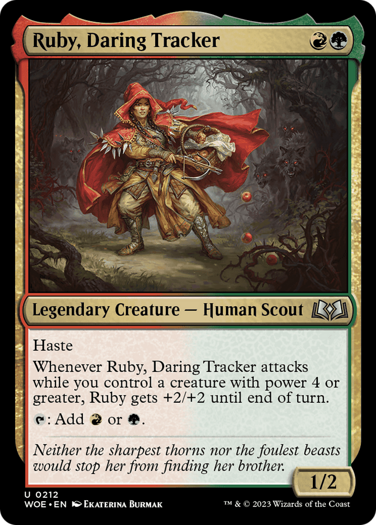 Ruby, Daring Tracker [Wilds of Eldraine] | Gamer Loot