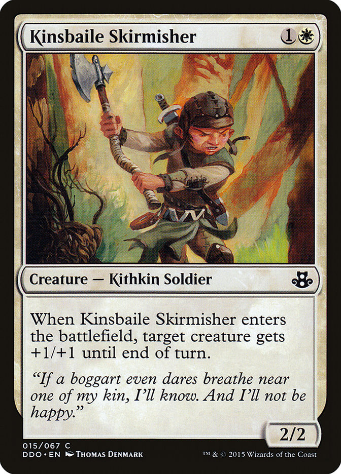 Kinsbaile Skirmisher [Duel Decks: Elspeth vs. Kiora] | Gamer Loot
