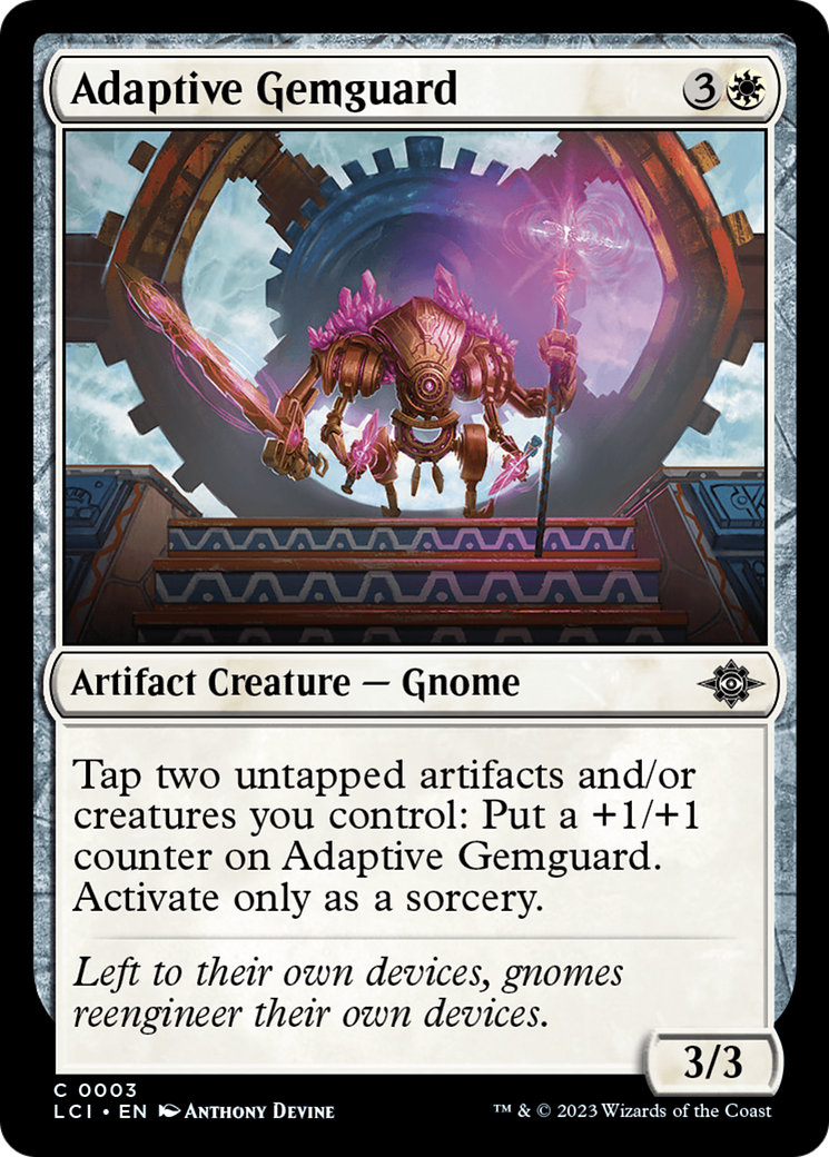 Adaptive Gemguard [The Lost Caverns of Ixalan] | Gamer Loot