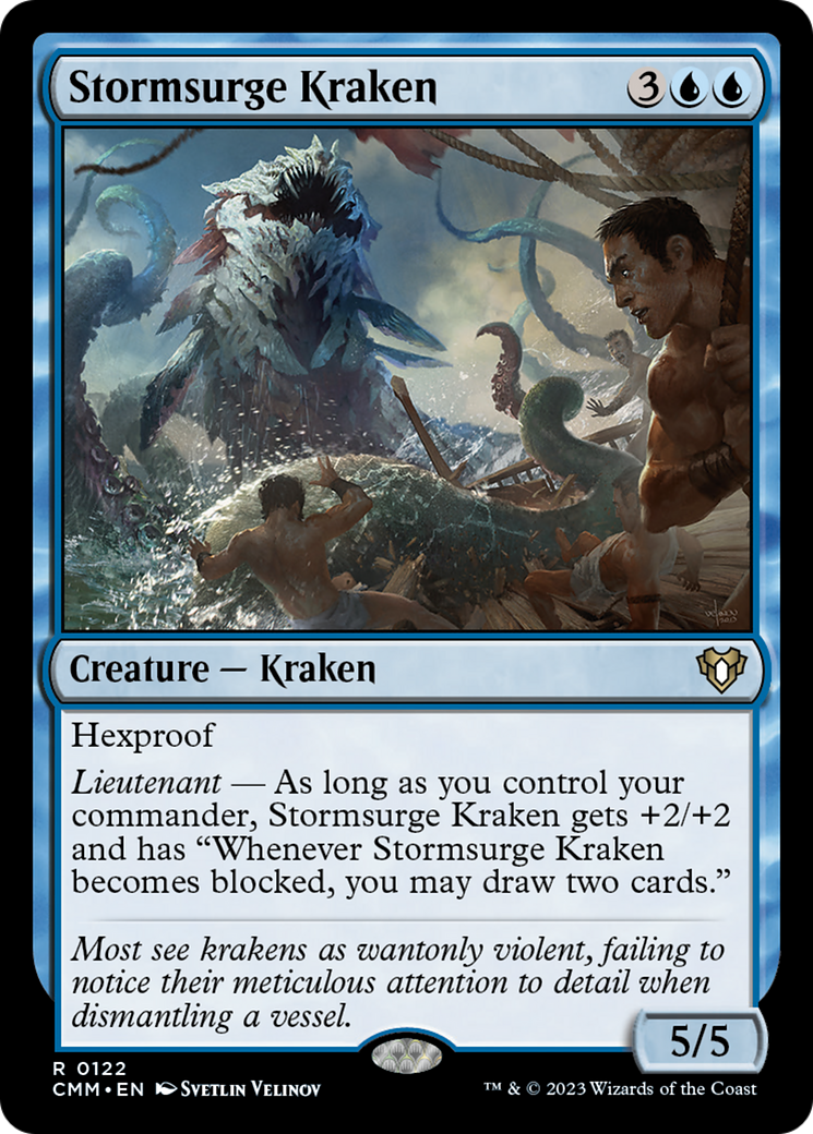 Stormsurge Kraken [Commander Masters] | Gamer Loot