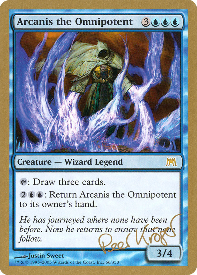 Arcanis the Omnipotent (Peer Kroger) [World Championship Decks 2003] | Gamer Loot