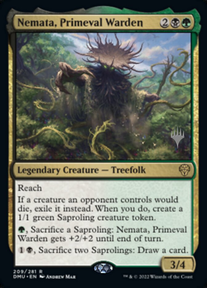 Nemata, Primeval Warden (Promo Pack) [Dominaria United Promos] | Gamer Loot