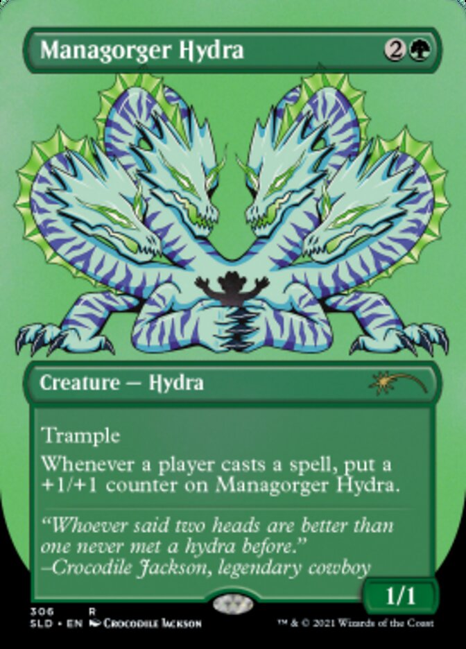 Managorger Hydra (Borderless) [Secret Lair Drop Series] | Gamer Loot