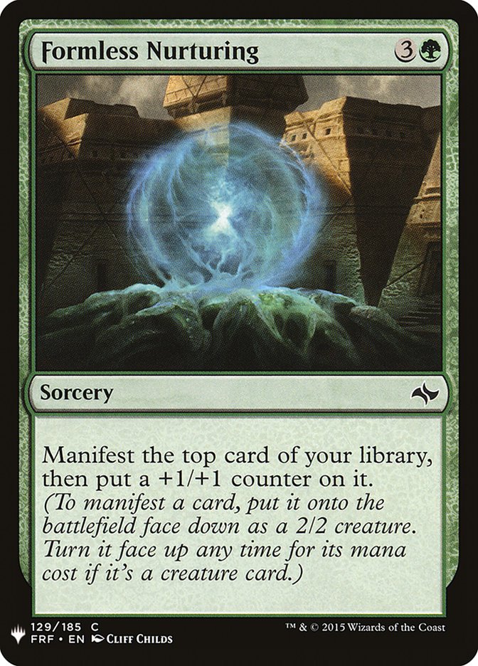 Formless Nurturing [Mystery Booster] | Gamer Loot