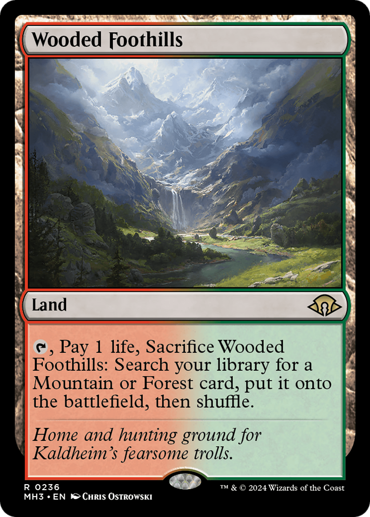 Wooded Foothills [Modern Horizons 3] | Gamer Loot