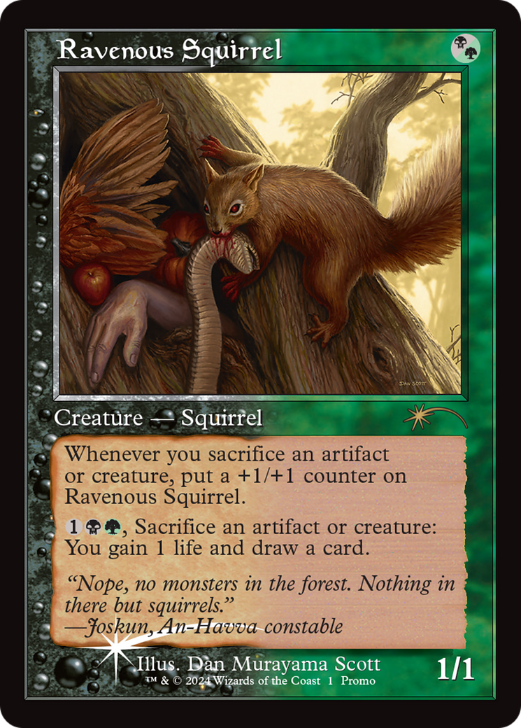 Ravenous Squirrel (Open House) [Wizards Play Network 2024] | Gamer Loot