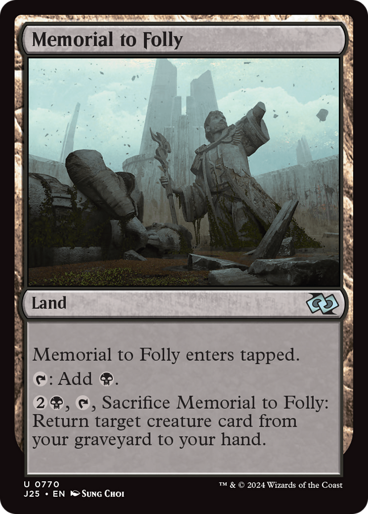 Memorial to Folly [Foundations Jumpstart] | Gamer Loot