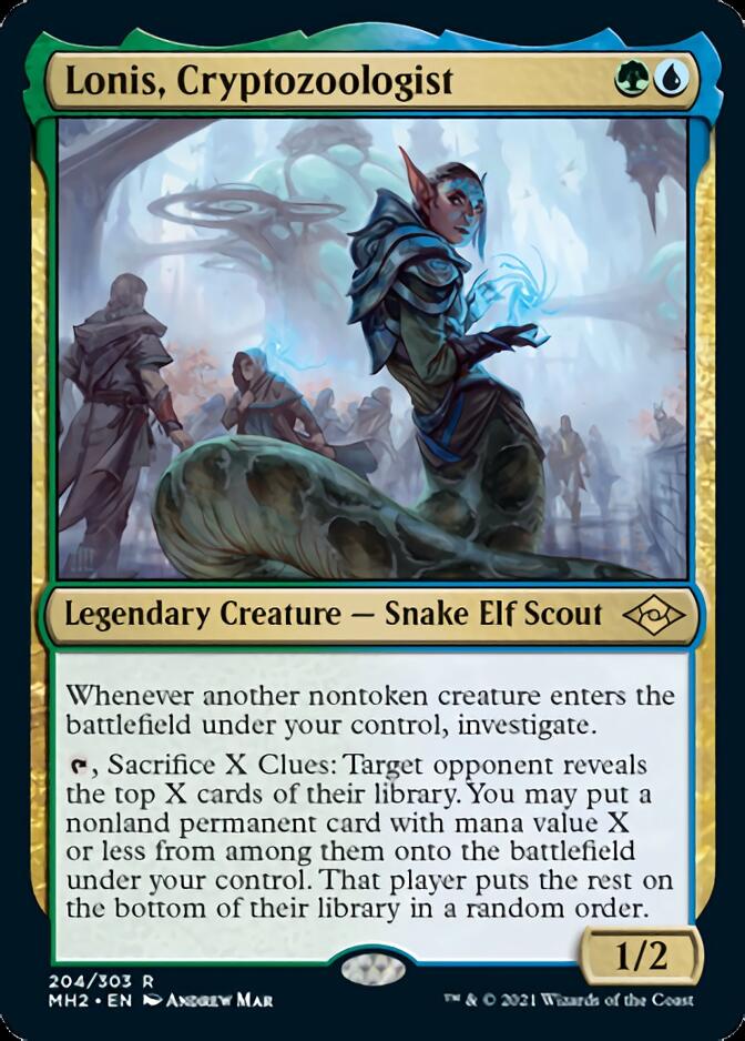Lonis, Cryptozoologist [Modern Horizons 2] | Gamer Loot
