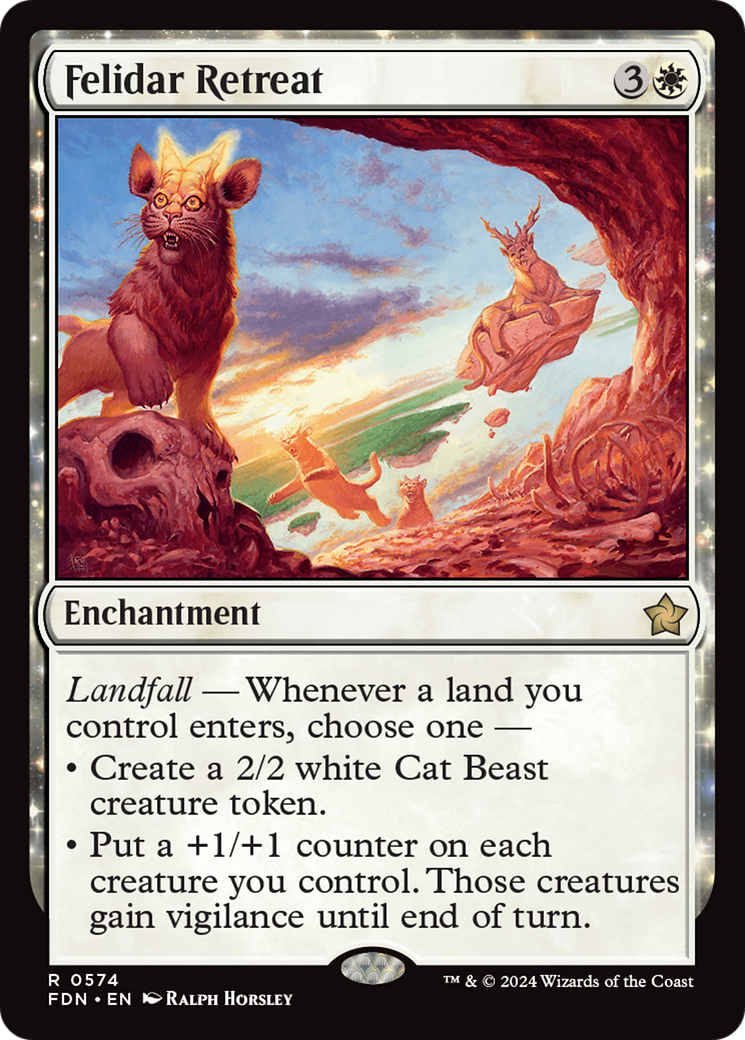 Felidar Retreat [Foundations] | Gamer Loot