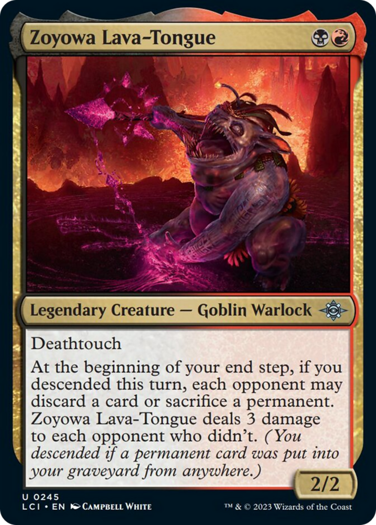 Zoyowa Lava-Tongue [The Lost Caverns of Ixalan] | Gamer Loot