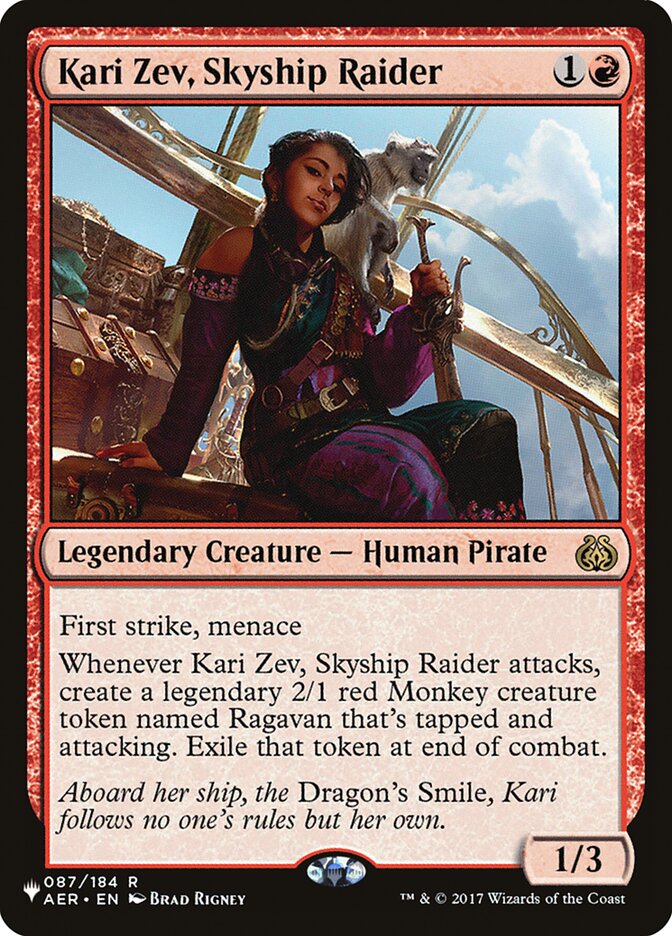 Kari Zev, Skyship Raider [The List] | Gamer Loot