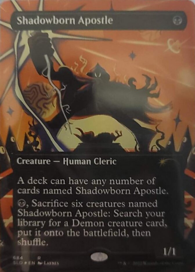 Shadowborn Apostle (Borderless) (684) [Secret Lair Drop Promos] | Gamer Loot