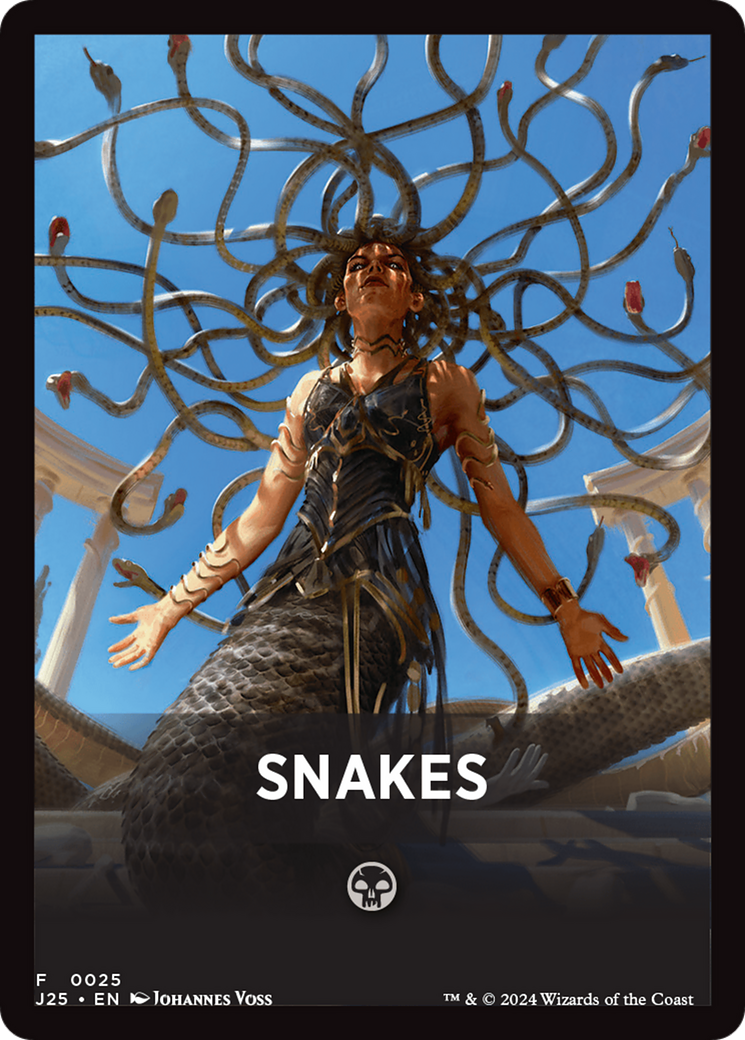 Snakes Theme Card [Foundations Jumpstart Front Cards] | Gamer Loot