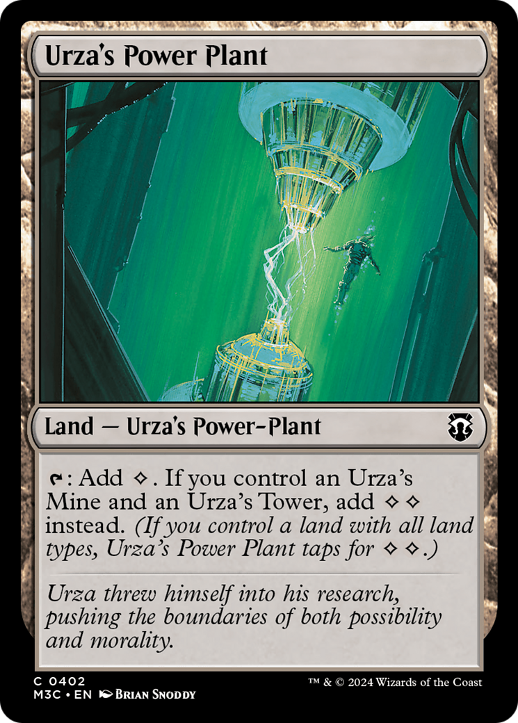 Urza's Power Plant (Ripple Foil) [Modern Horizons 3 Commander] | Gamer Loot