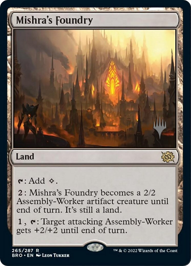 Mishra's Foundry (Promo Pack) [The Brothers' War Promos] | Gamer Loot