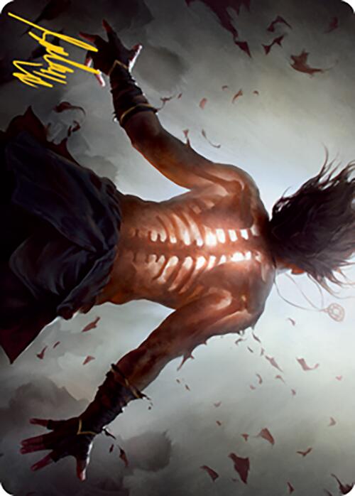 Piercing Rays Art Card (Gold-Stamped Signature) [Modern Horizons 2 Art Series] | Gamer Loot
