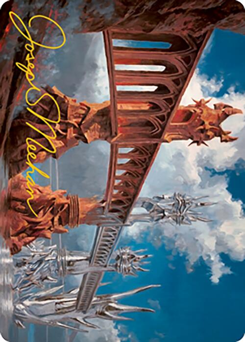 Silverbluff Bridge Art Card (Gold-Stamped Signature) [Modern Horizons 2 Art Series] | Gamer Loot