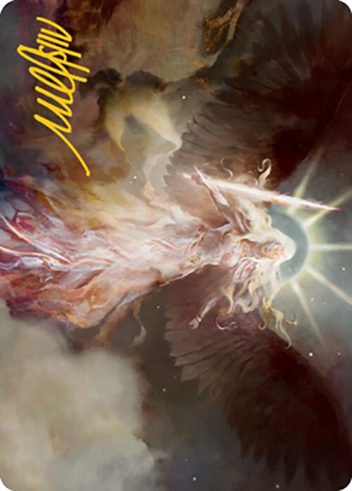 Serra's Emissary Art Card (Gold-Stamped Signature) [Modern Horizons 2 Art Series] | Gamer Loot