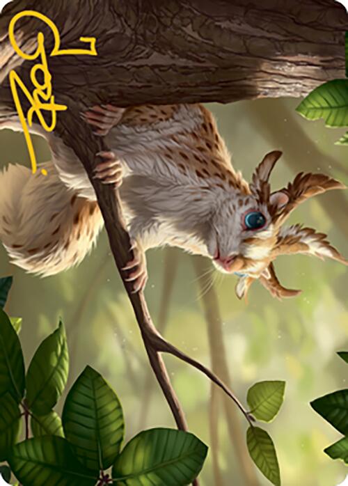 Squirrel Sovereign Art Card (Gold-Stamped Signature) [Modern Horizons 2 Art Series] | Gamer Loot