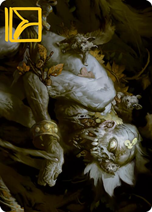 Nested Shambler Art Card (Gold-Stamped Signature) [Modern Horizons 2 Art Series] | Gamer Loot