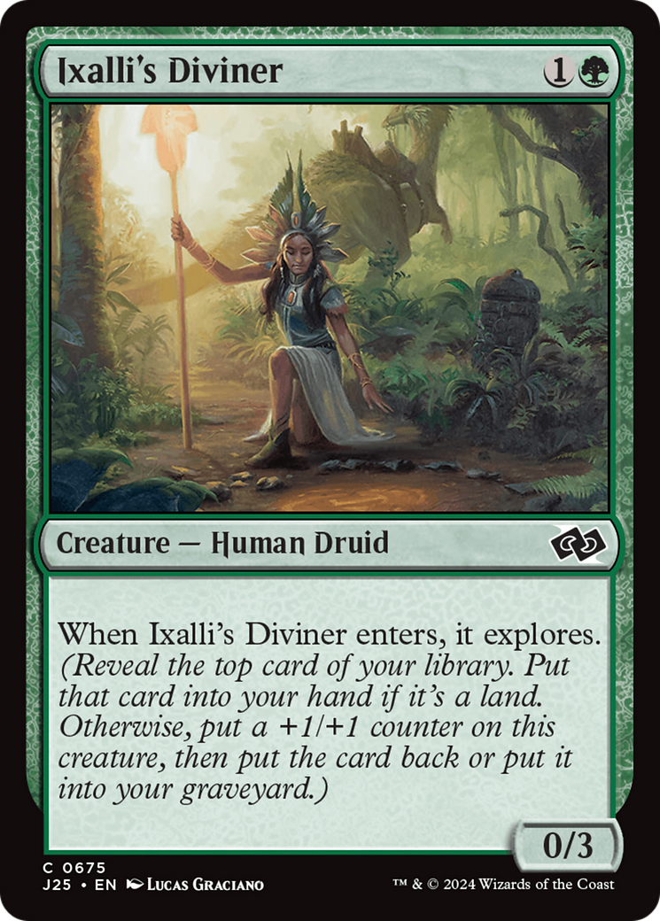 Ixalli's Diviner [Foundations Jumpstart] | Gamer Loot