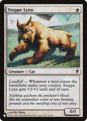 Steppe Lynx [The List Reprints] | Gamer Loot