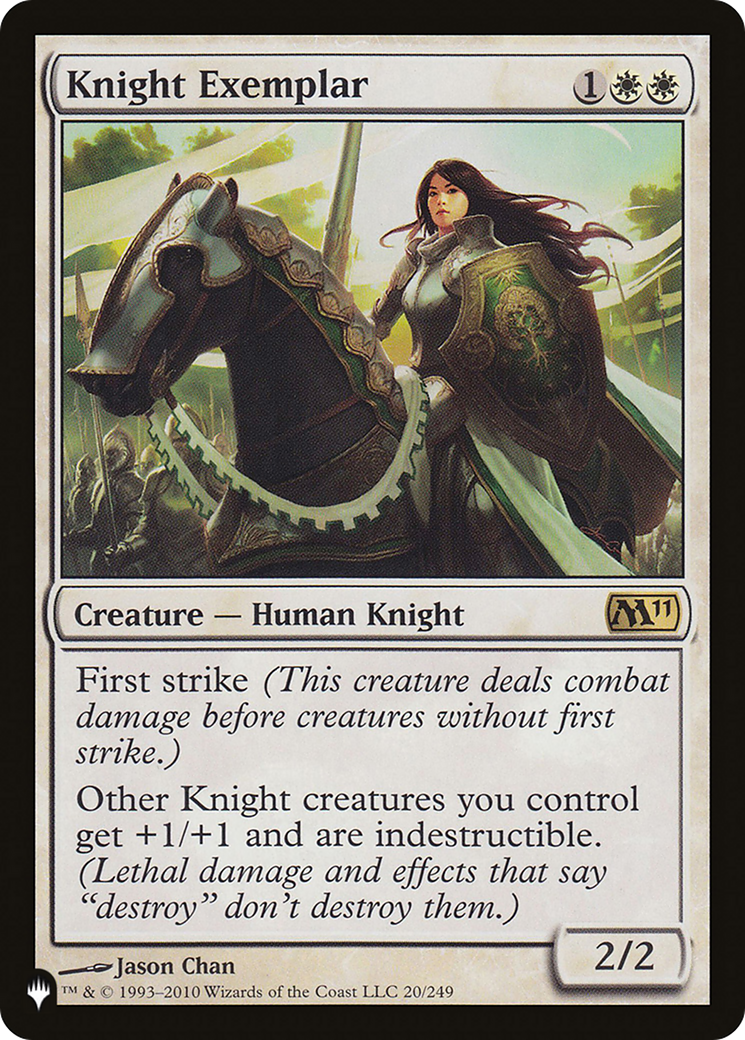 Knight Exemplar (Magic 2011) [The List] | Gamer Loot