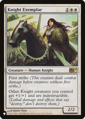 Knight Exemplar (Magic 2011) [The List] | Gamer Loot