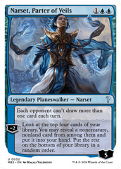 Narset, Parter of Veils (White Border) [Mystery Booster 2] | Gamer Loot