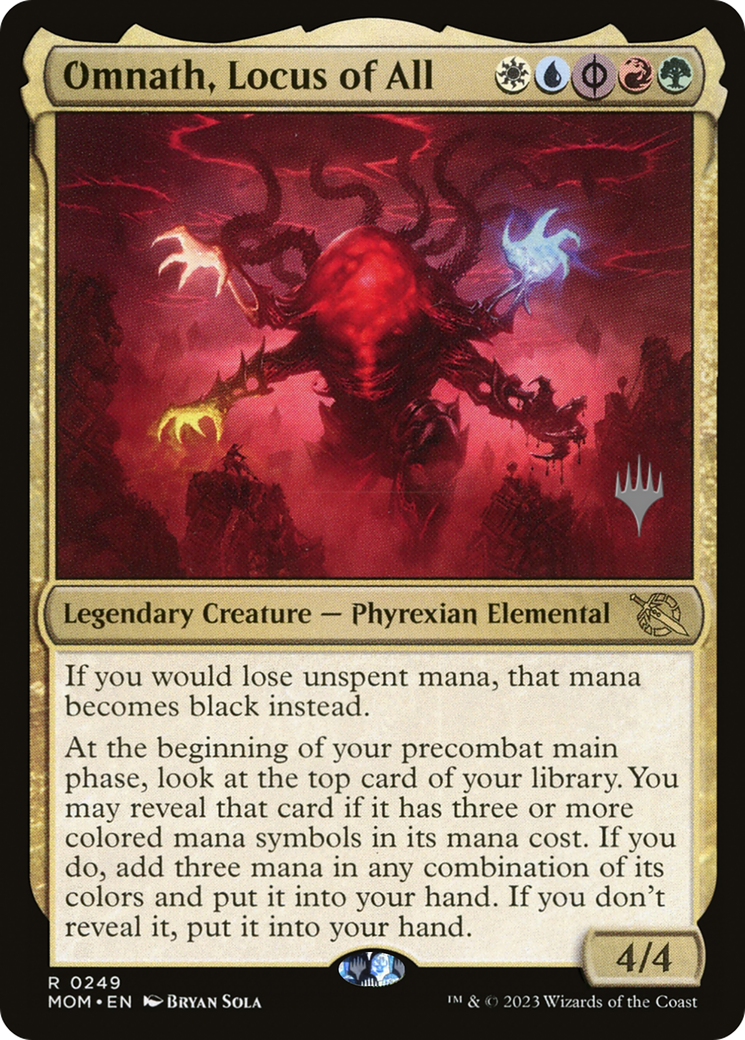 Omnath, Locus of All (Promo Pack) [March of the Machine Promos] | Gamer Loot