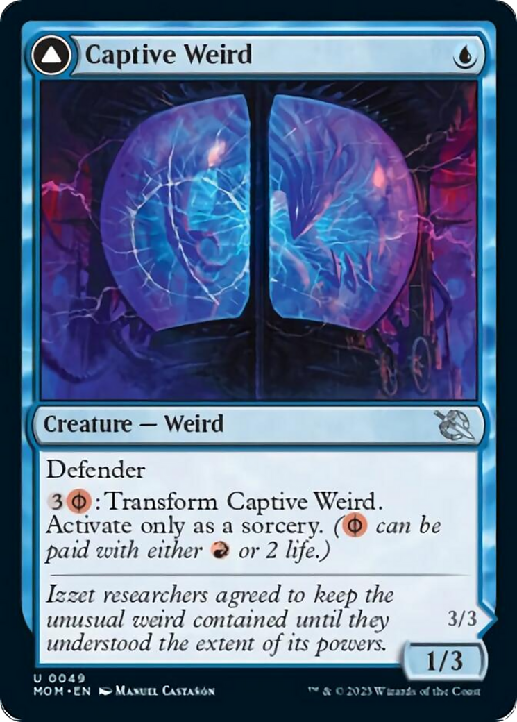 Captive Weird // Compleated Conjurer [March of the Machine] | Gamer Loot