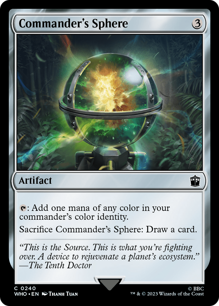 Commander's Sphere [Doctor Who] | Gamer Loot