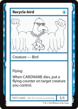 Recycla-bird (2021 Edition) [Mystery Booster Playtest Cards] | Gamer Loot