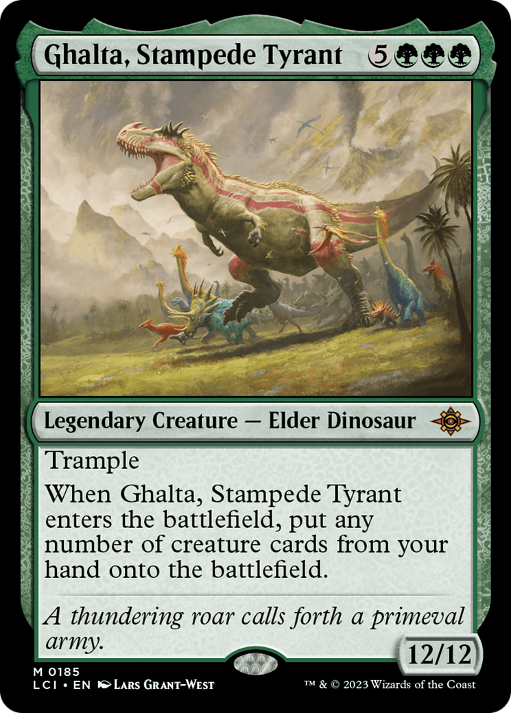 Ghalta, Stampede Tyrant [The Lost Caverns of Ixalan] | Gamer Loot