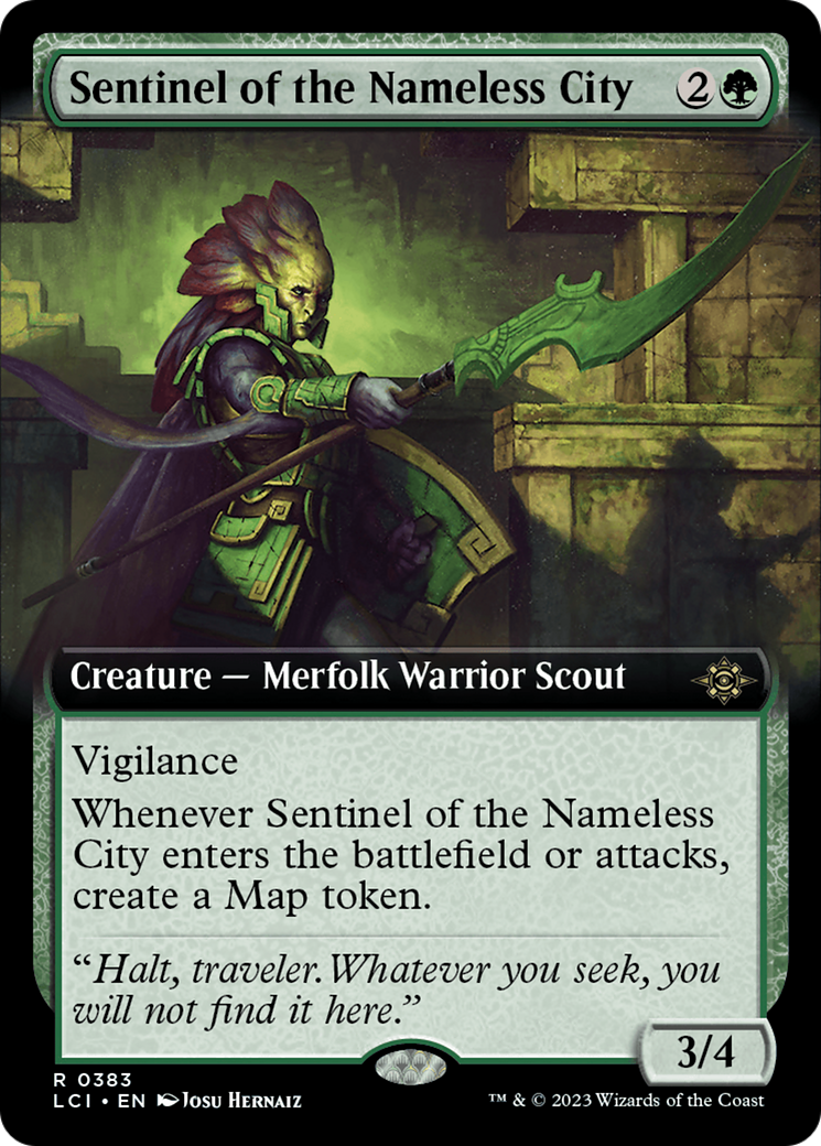 Sentinel of the Nameless City (Extended Art) [The Lost Caverns of Ixalan] | Gamer Loot