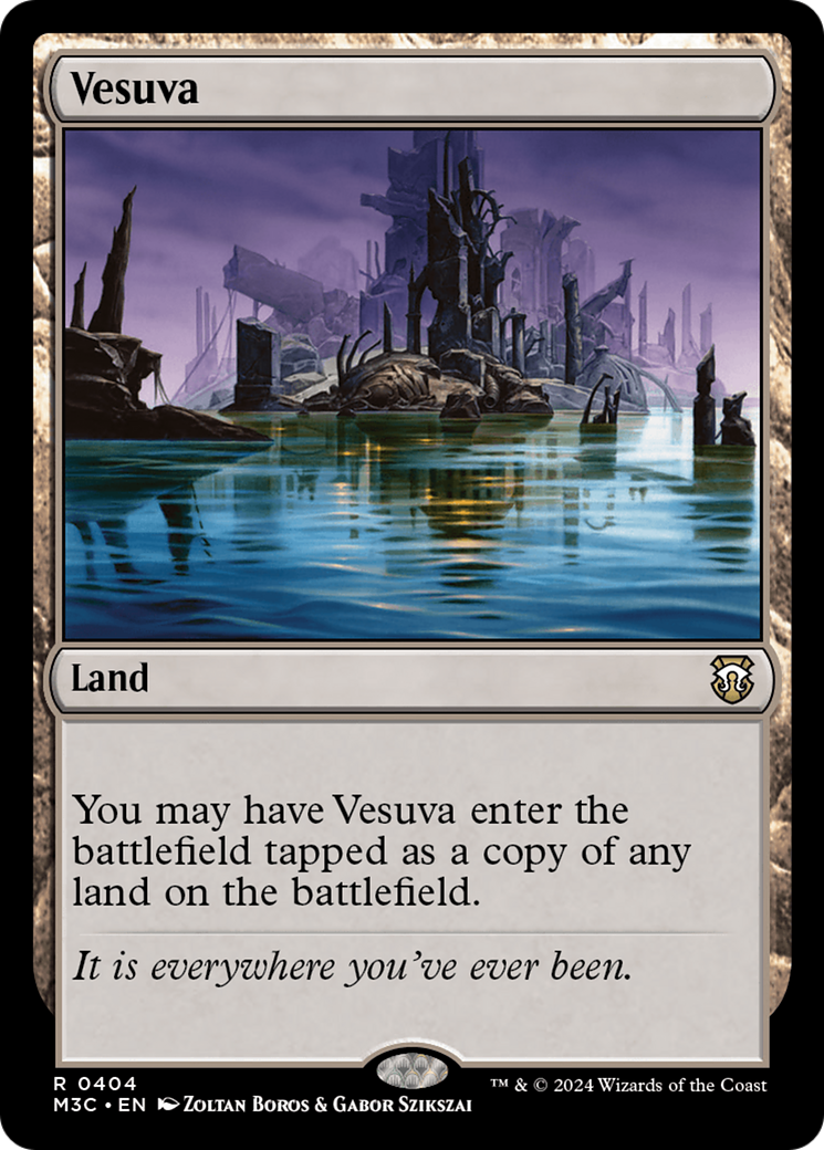 Vesuva (Ripple Foil) [Modern Horizons 3 Commander] | Gamer Loot