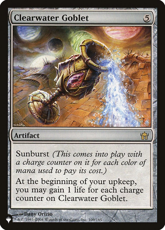Clearwater Goblet [The List] | Gamer Loot