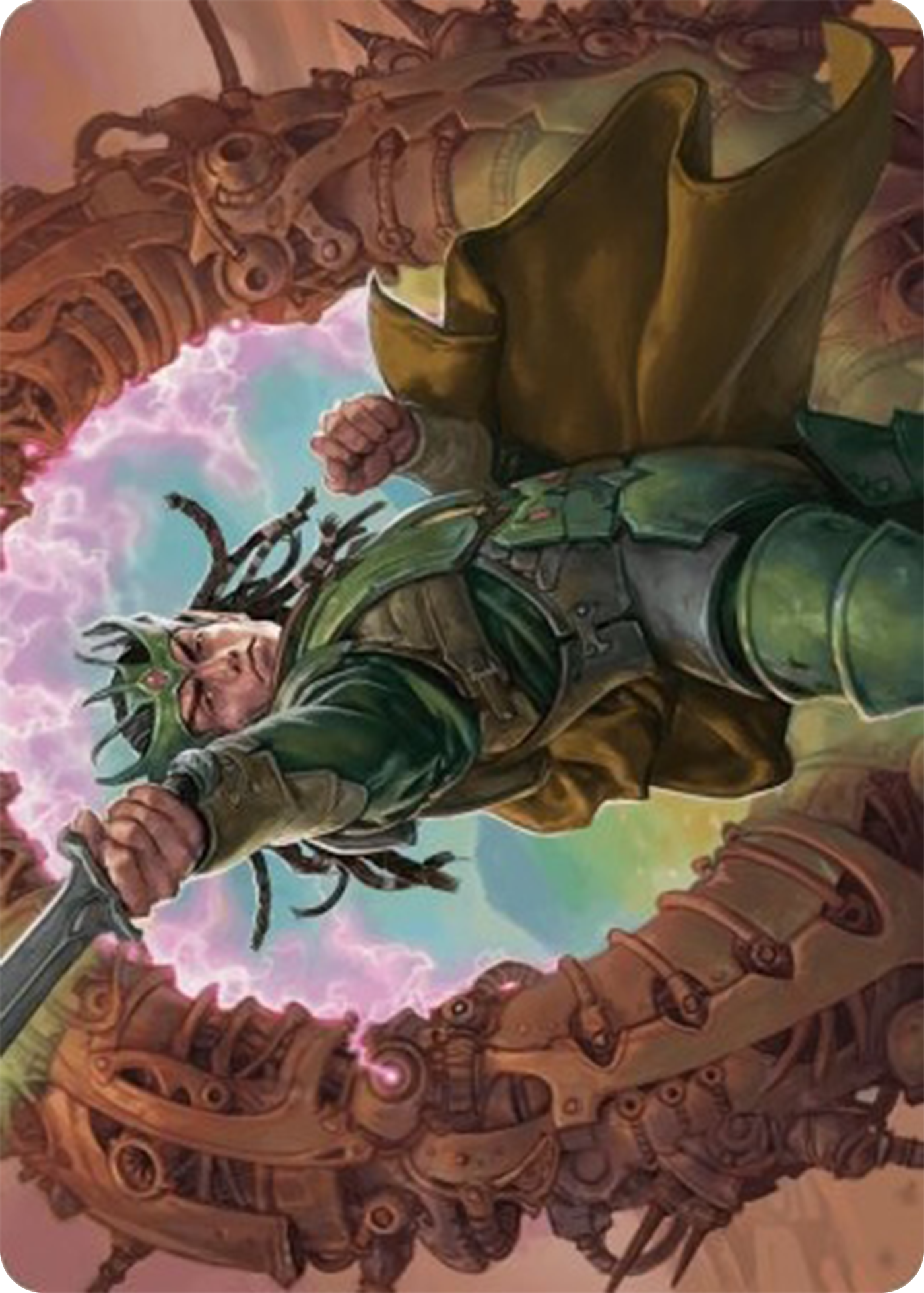 Eladamri, Korvecdal Art Card [Modern Horizons 3 Art Series] | Gamer Loot