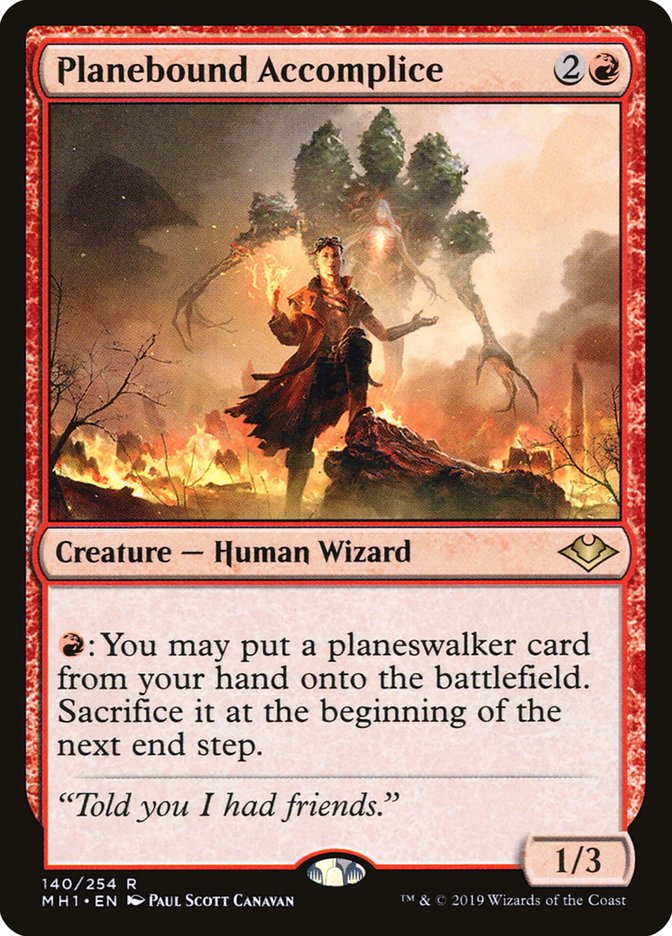 Planebound Accomplice [Modern Horizons] | Gamer Loot