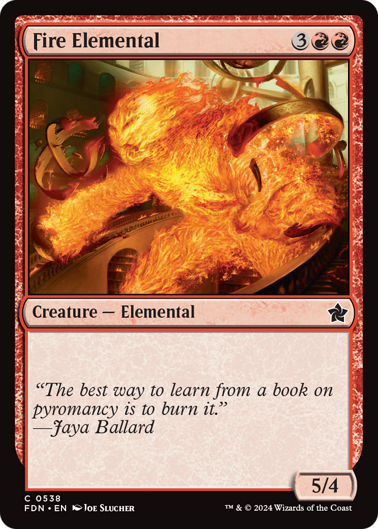 Fire Elemental [Foundations] | Gamer Loot
