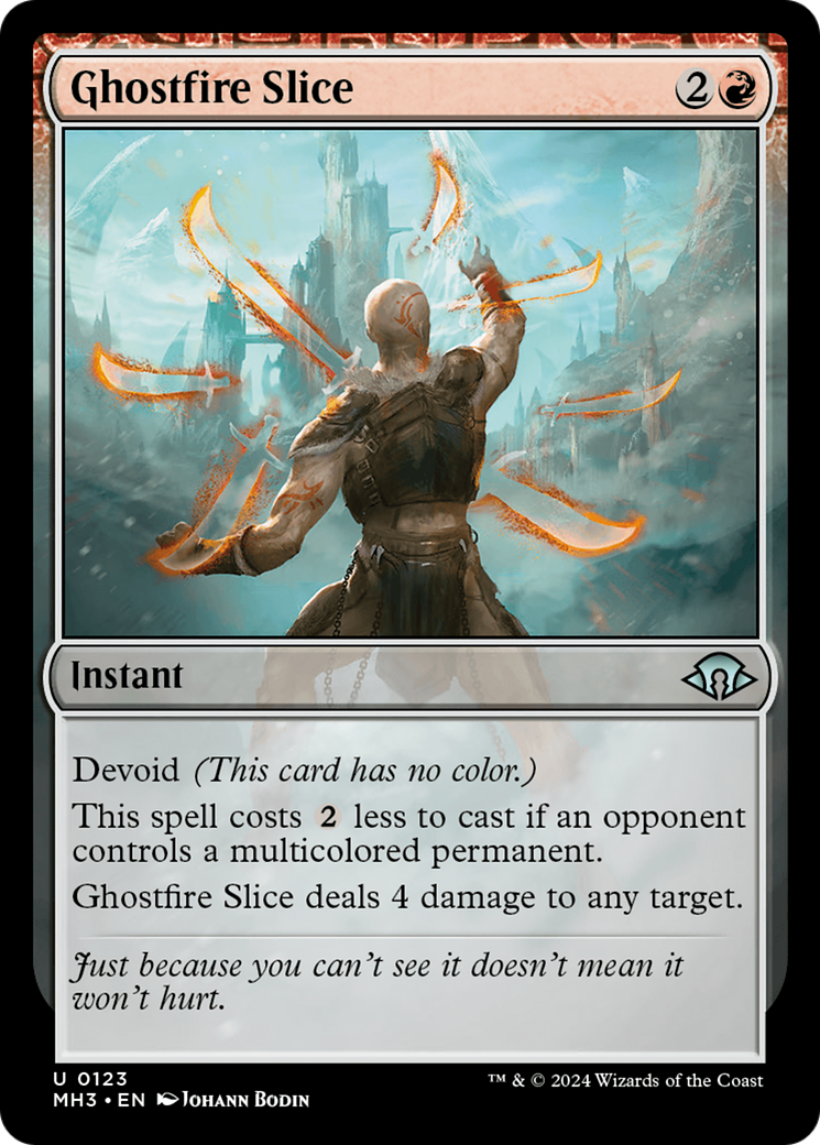 Ghostfire Slice [Modern Horizons 3] | Gamer Loot